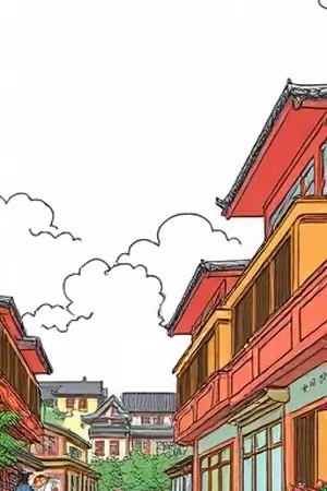 老巷理发店竖版海报，老式理发店里唯一的转椅