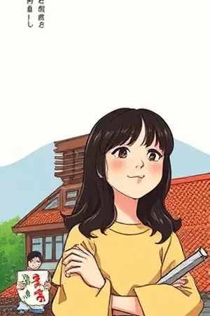 铁皮骑士竖版漫画封面，废铁堆里站起身的机械骑士
